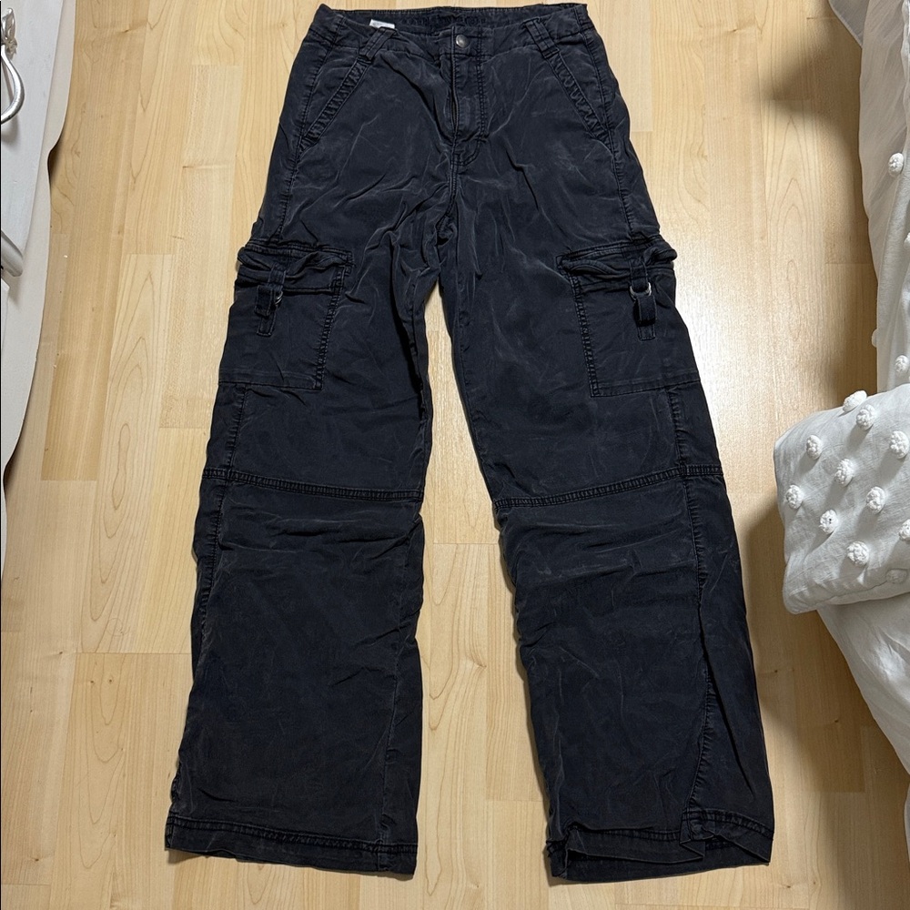 American Eagle Outfitters Black Straight Leg Pants